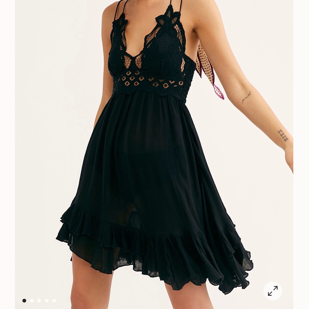Free people one adella slip dress